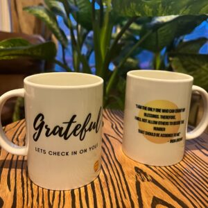 Affirmation Mug- "Grateful"