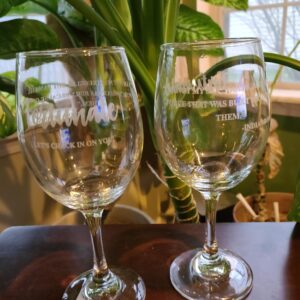 Affirmation Wine Glass